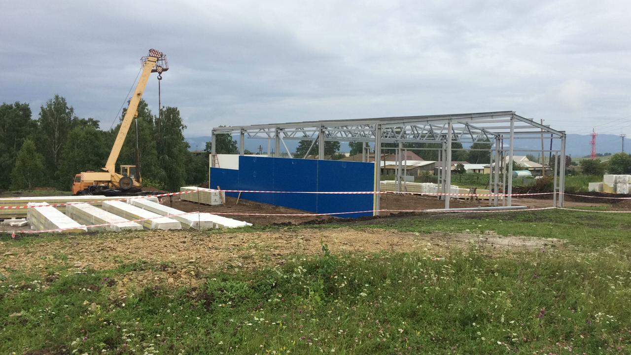 Строительство здания пожарного депо на 4 въезда пос. Приморск